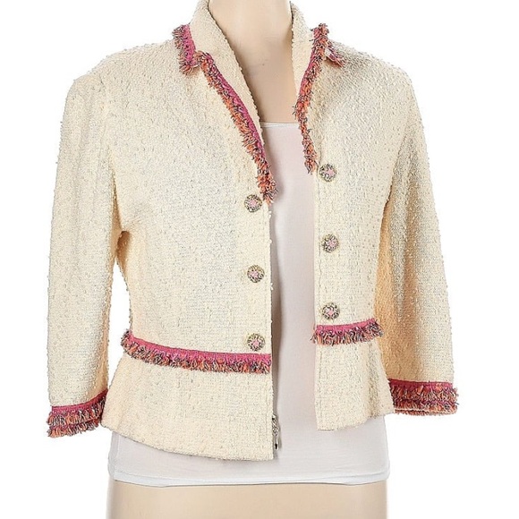 St. John Jackets & Blazers - St. John Collection tweed blazer